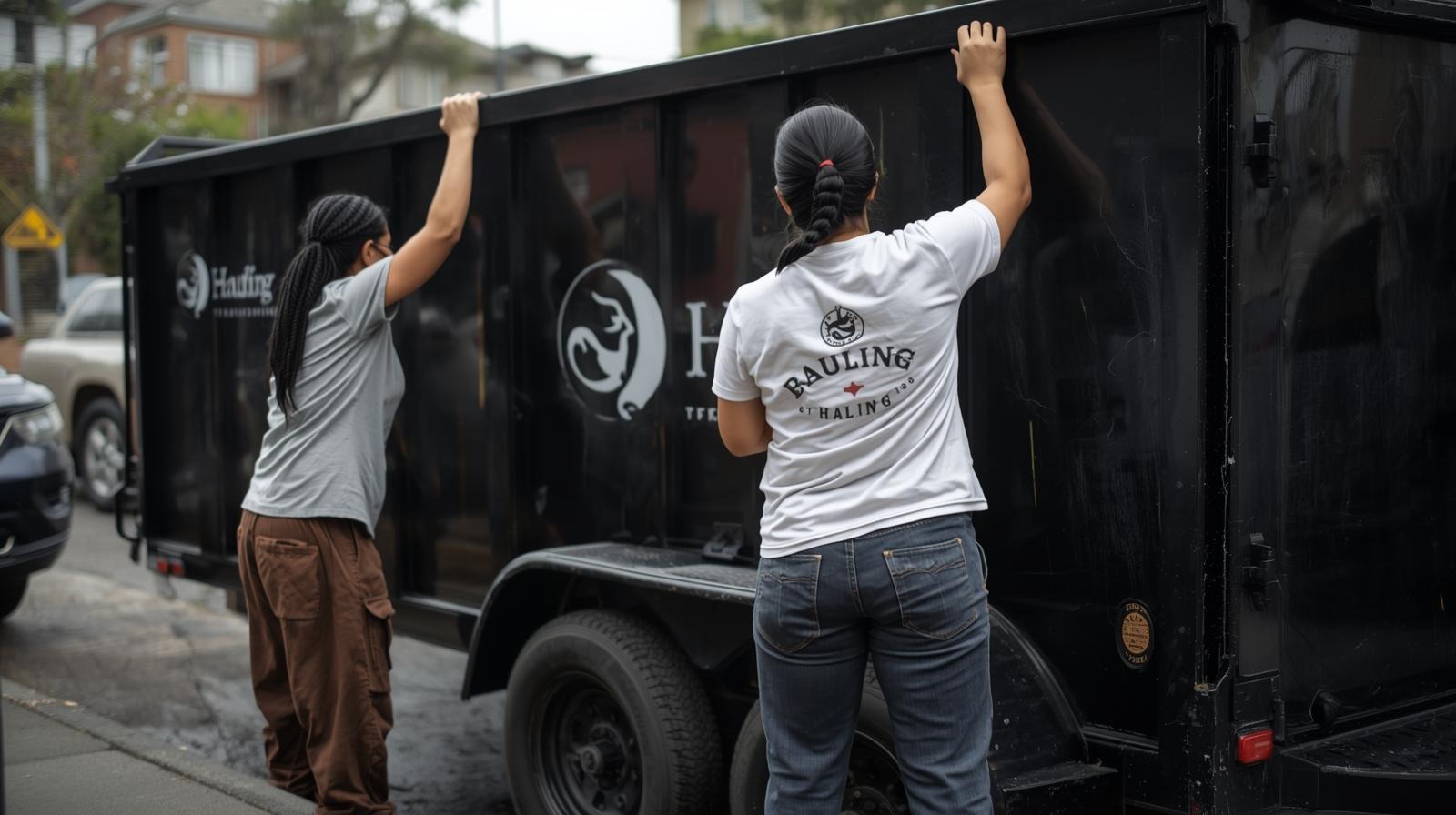 Before and after cleanout